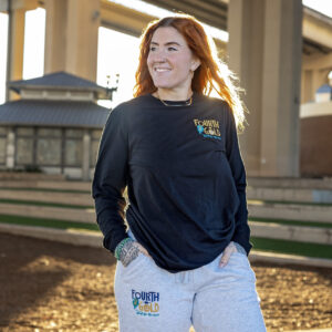 Fourth and Gold Embroidered Long Sleeve Shirt