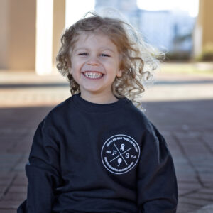 Youth Embroidered Signature Crewneck